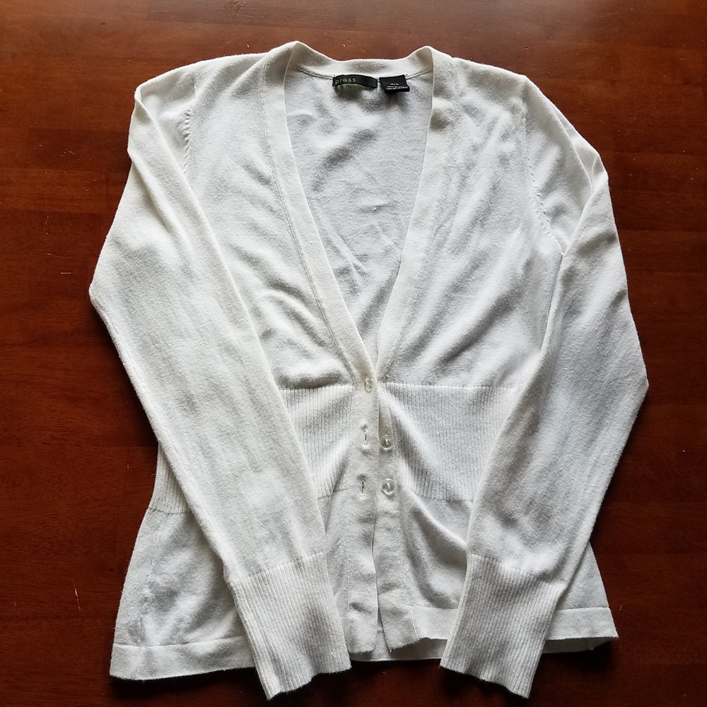Press off-white Cardigan Sweater